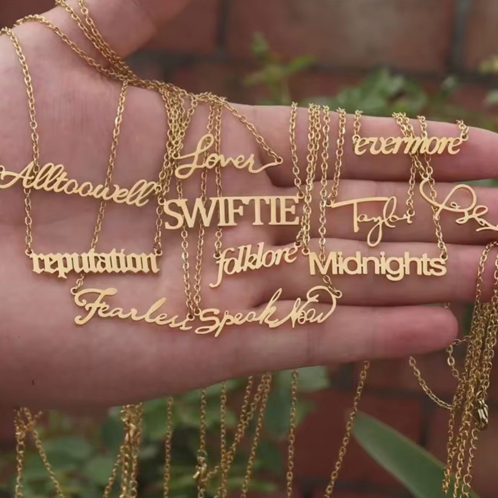 Taylor Swift Name Necklaces